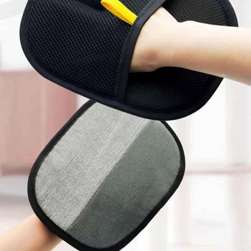 Pet Electrostatic Hair Removal Gloves Two-way Bristle Remover Hair Removal Brush Sticky Hair Artifact Cat Hair Gloves Cat Hair Removal Comb