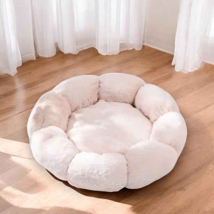 Fluffy Bliss Donut Pet Bed