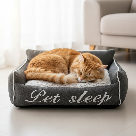 Cozy Cat Litter Kennel Pet Bed
