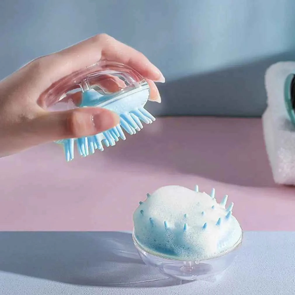 Jellyfish Bath Brush for Pets - Cat and Dog Massager