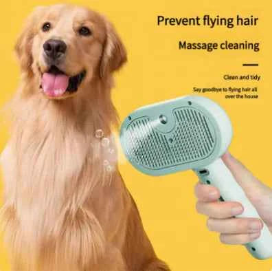 3-in-1 Steam Pet Brush