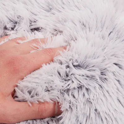 3-in-1 Luxury Plush Cat Bed – Soft Calming Cat Cave for Sleeping & Playing