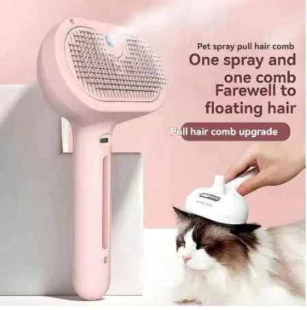 3-in-1 Steam Pet Brush